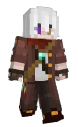millbrook and cocoa brown Minecraft skin — Classic model — first worn by CapivaraCharmosa