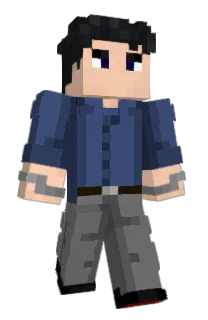 Front of Minecraft skin