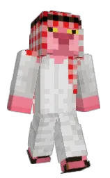 DAS1X's Minecraft skin wearing the Pan cape