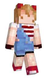 cinderella and apricot peach Minecraft skin — Slim model — first worn by Endless_Zephyr
