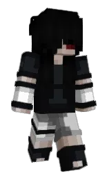 woodsmoke and cod gray Minecraft skin — Slim model
