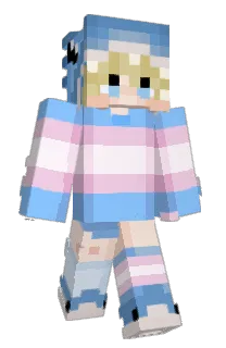 Front of Minecraft skin