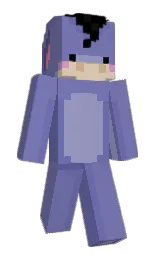 shareul's Minecraft skin wearing the Pan cape