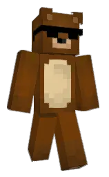 Swooped's Minecraft skin wearing the Crafter cape