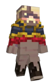 Front of Dauski's skin