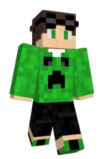 abelcar Minecraft avatar full body