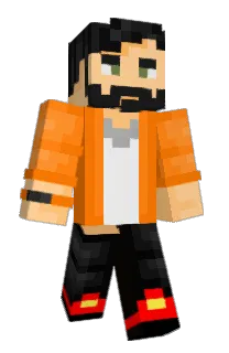 Front of HeroBlaze's skin