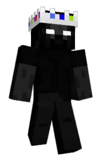 Front of BlueDiax's skin