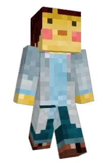 ablindpikachu Minecraft avatar full body