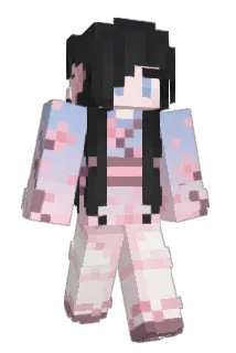 ablob Minecraft avatar full body