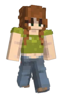 abloomsoom Minecraft avatar full body