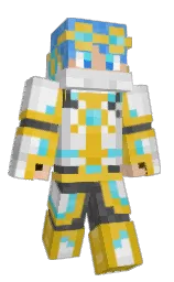 ZunderPlays's Minecraft skin wearing the Pan cape