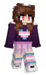 Slim Minecraft skin