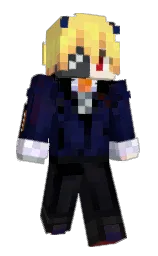 Minecraft-Skin in black und kournikova — Modell: Schmal — zuerst getragen von YunKai717