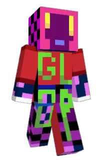 Front of GLOPTER's skin