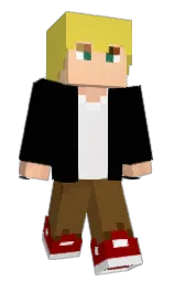 Minecraft-Skin in black und gallery — Modell: Klassisch — zuerst getragen von Txmo3007
