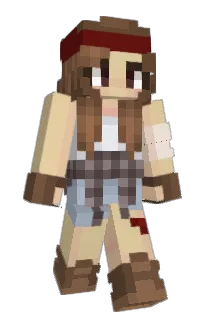 Front of Minecraft skin