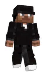 gondola and cod gray Minecraft skin — Slim model — first worn by Weeten