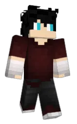 ShadowHammer's Minecraft skin wearing the Vanilla cape