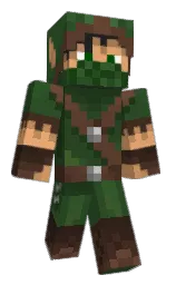 tomzian's Minecraft skin wearing the 15th Anniversary cape
