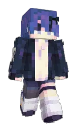 Slim Minecraft skin