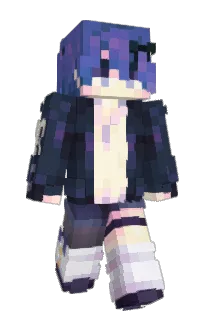 Front of snoozette's skin