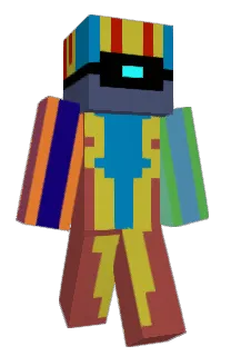 Front of Invialed's skin