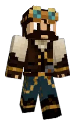 Mikeldor's Minecraft skin wearing the Migrator cape