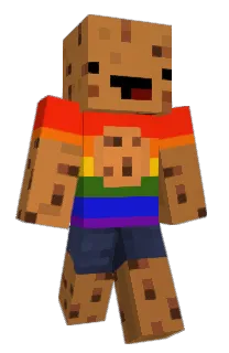 Front of Minecraft skin