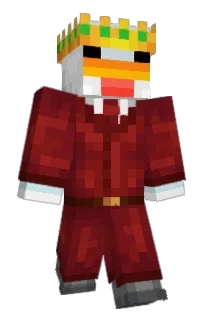 Front of K1ngChick3n's skin