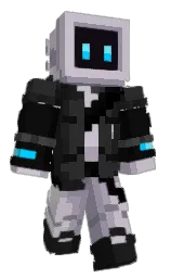 gray suit and cod gray Minecraft skin — Classic model