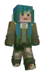 Slim Minecraft skin