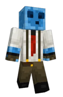 Front of Minecraft skin