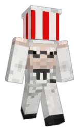 Ninfoa's Minecraft skin wearing the Pan cape