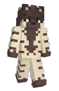 Front of SanzyFluf's skin