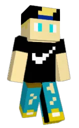 black and cape honey Minecraft skin — Classic model