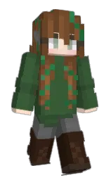 Slim Minecraft skin