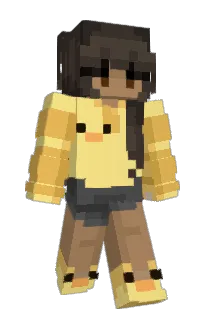 Front of ashibble's skin