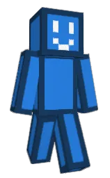 biscay and curious blue Minecraft skin — Classic model