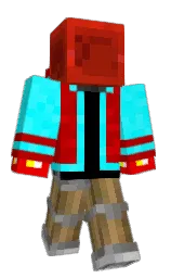 Mat_redston's Minecraft skin wearing the Menace cape