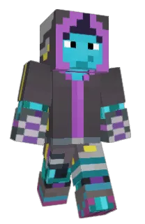 Front of Midzislaw's skin