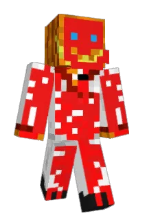 acaramelado Minecraft avatar full body