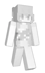 sugar cane and white Minecraft skin — Slim model