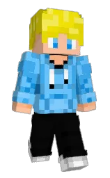 picton blue and malibu Minecraft skin — Slim model