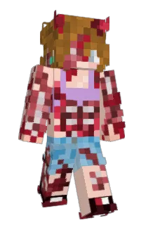Front of vanesque's skin