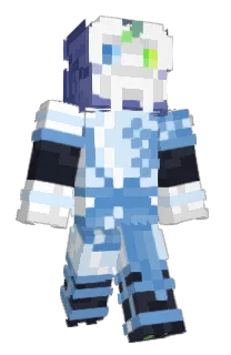 Front of EnbyHyena's skin