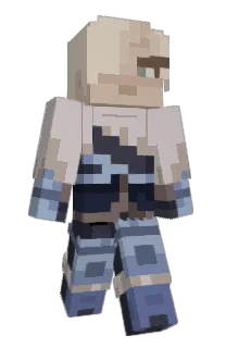Front of macabremilk's skin