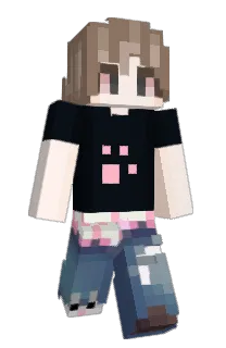 Front of Roses's skin