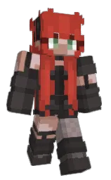 mine shaft and brandy rose Minecraft skin — Classic model