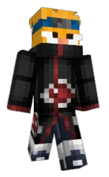 Alkon's Minecraft skin wearing the Migrator cape